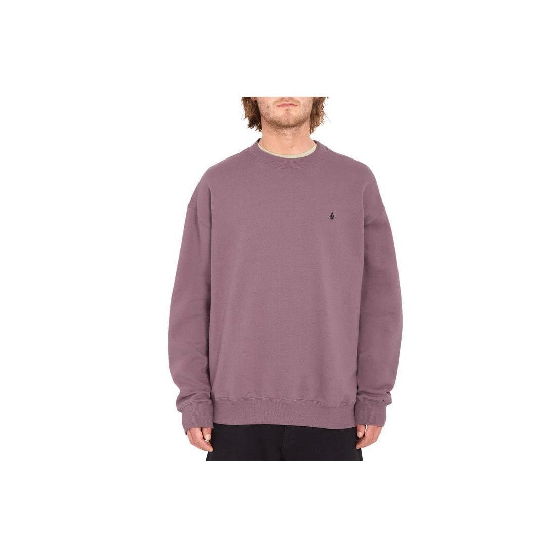 VOLCOM SINGLE STONE CREW SWEAT LAVANDA