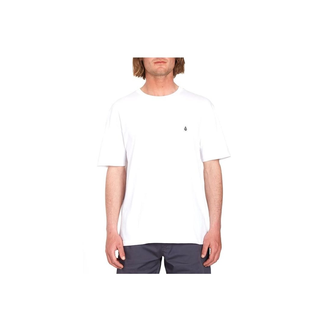 VOLCOM STONE BLANKS BSC TEE BLANCO