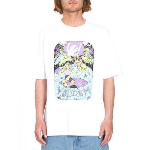 VOLCOM SANAIR LSE TEE BLANCO