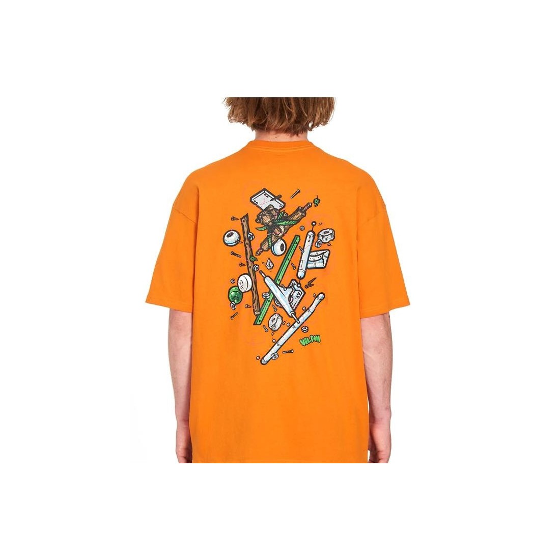 VOLCOM FA TODD BRATRUD LSE TEE NARANJA