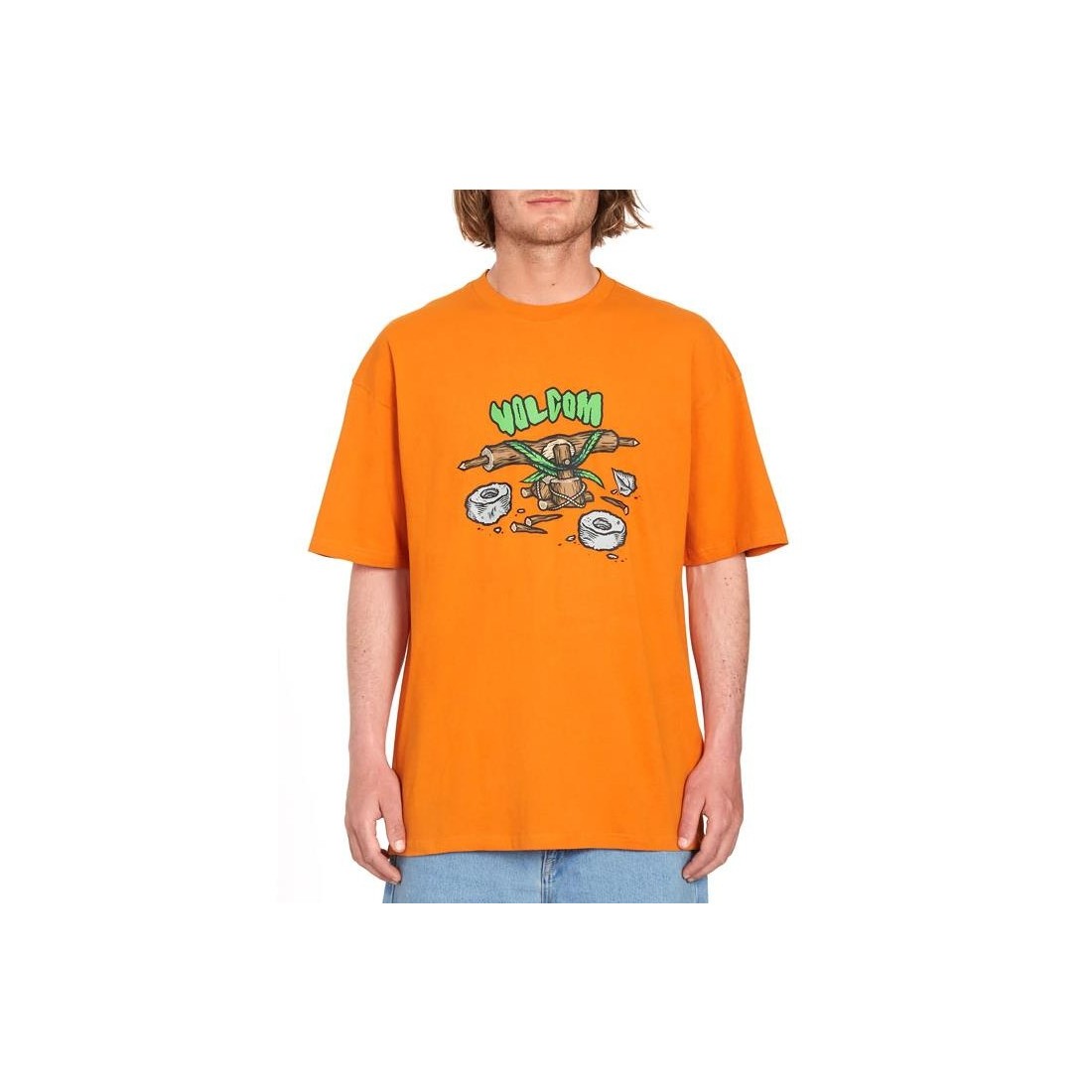 VOLCOM FA TODD BRATRUD LSE TEE NARANJA