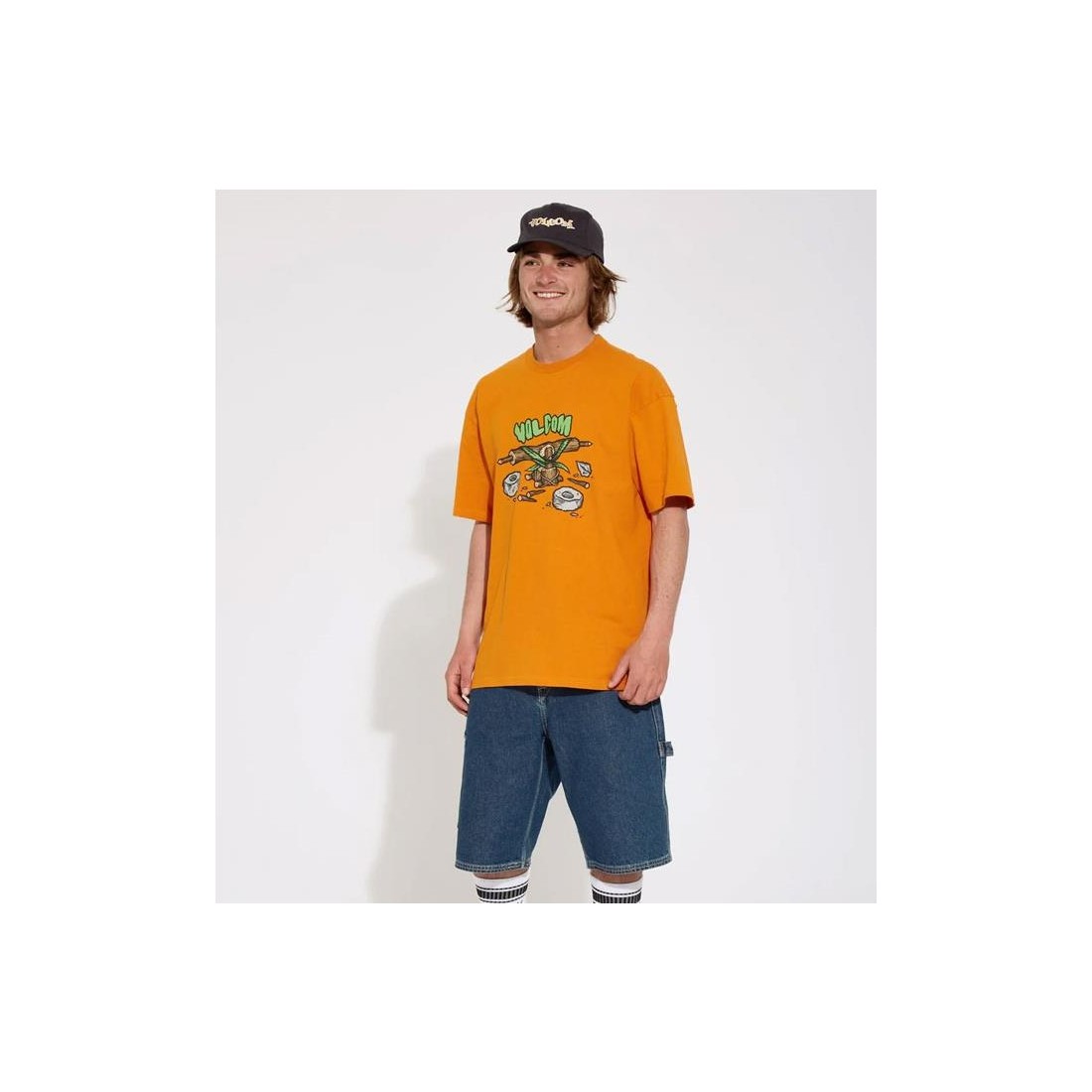 VOLCOM FA TODD BRATRUD LSE TEE NARANJA