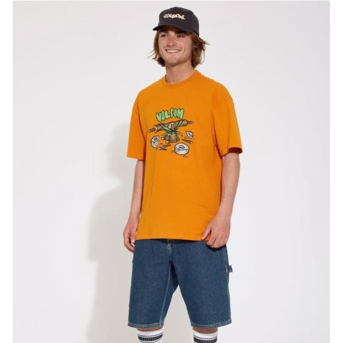 VOLCOM FA TODD BRATRUD LSE TEE NARANJA