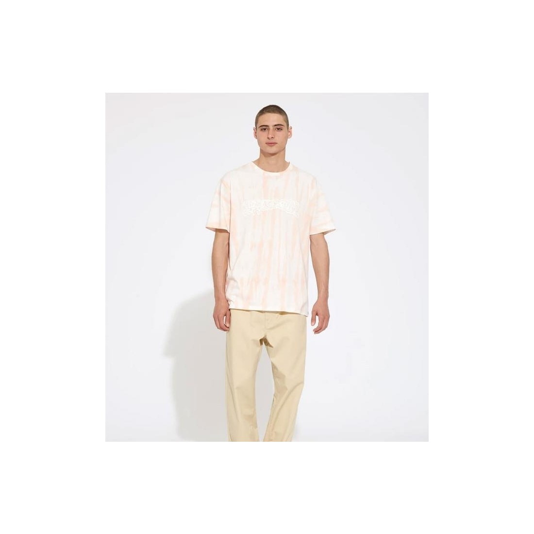 VOLCOM TRIPPIN DYE TEE NARANJA