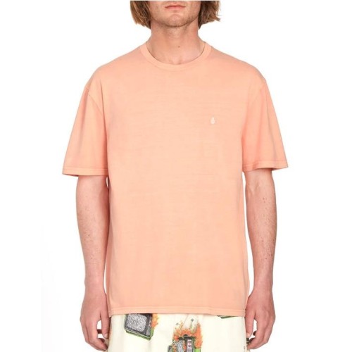 VOLCOM SOLID STONE EMB TEE NARANJA