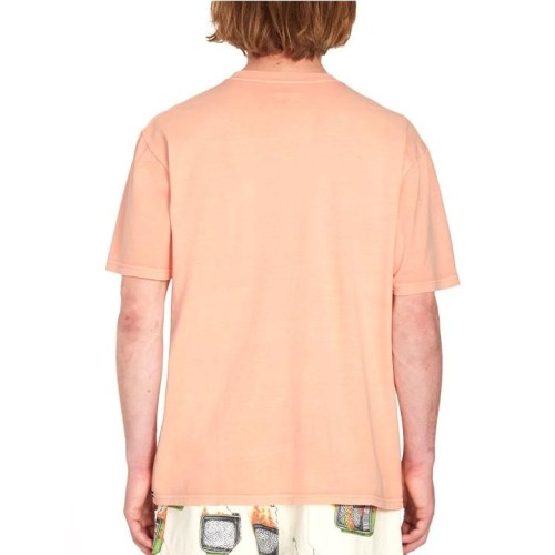 VOLCOM SOLID STONE EMB TEE NARANJA 2