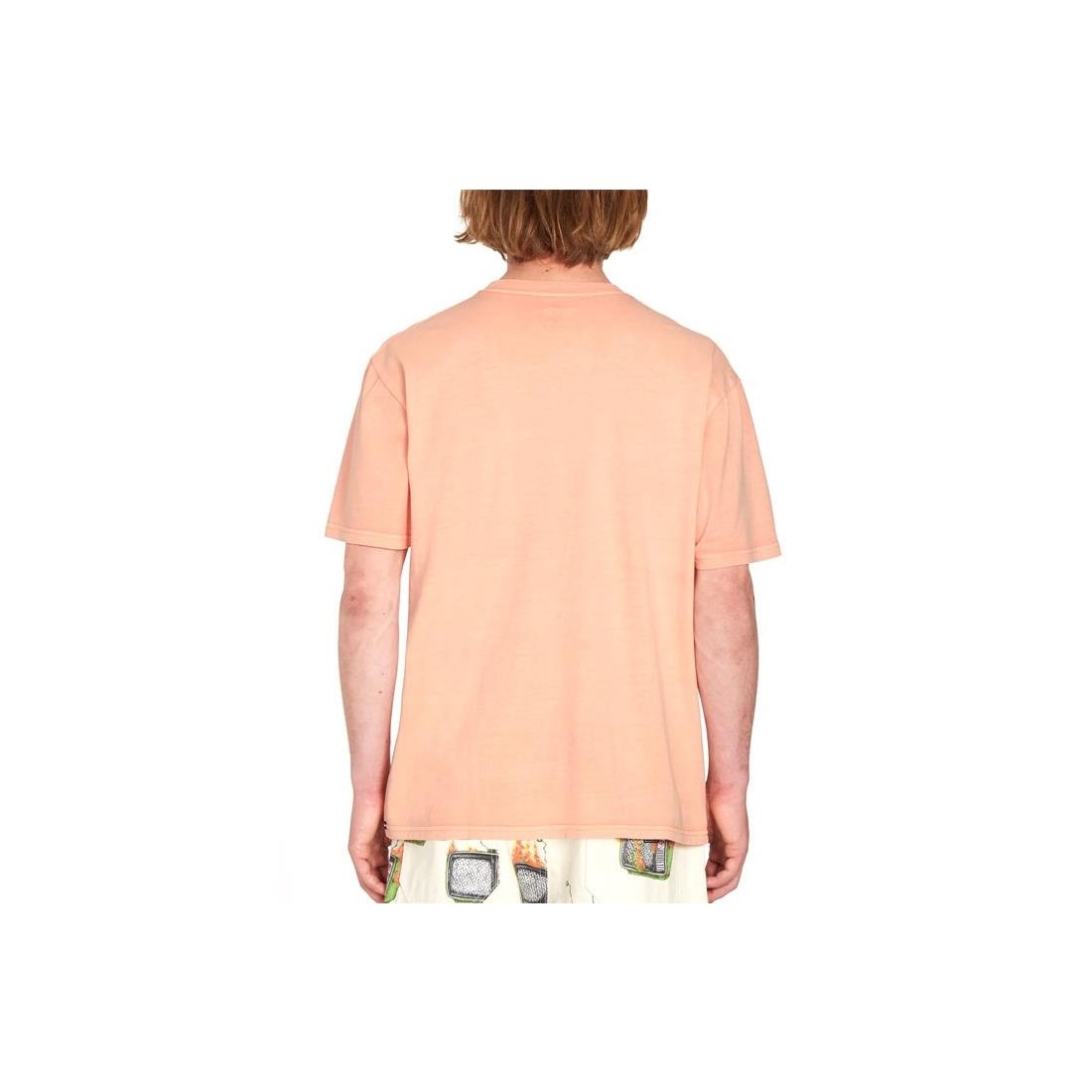 VOLCOM SOLID STONE EMB TEE NARANJA