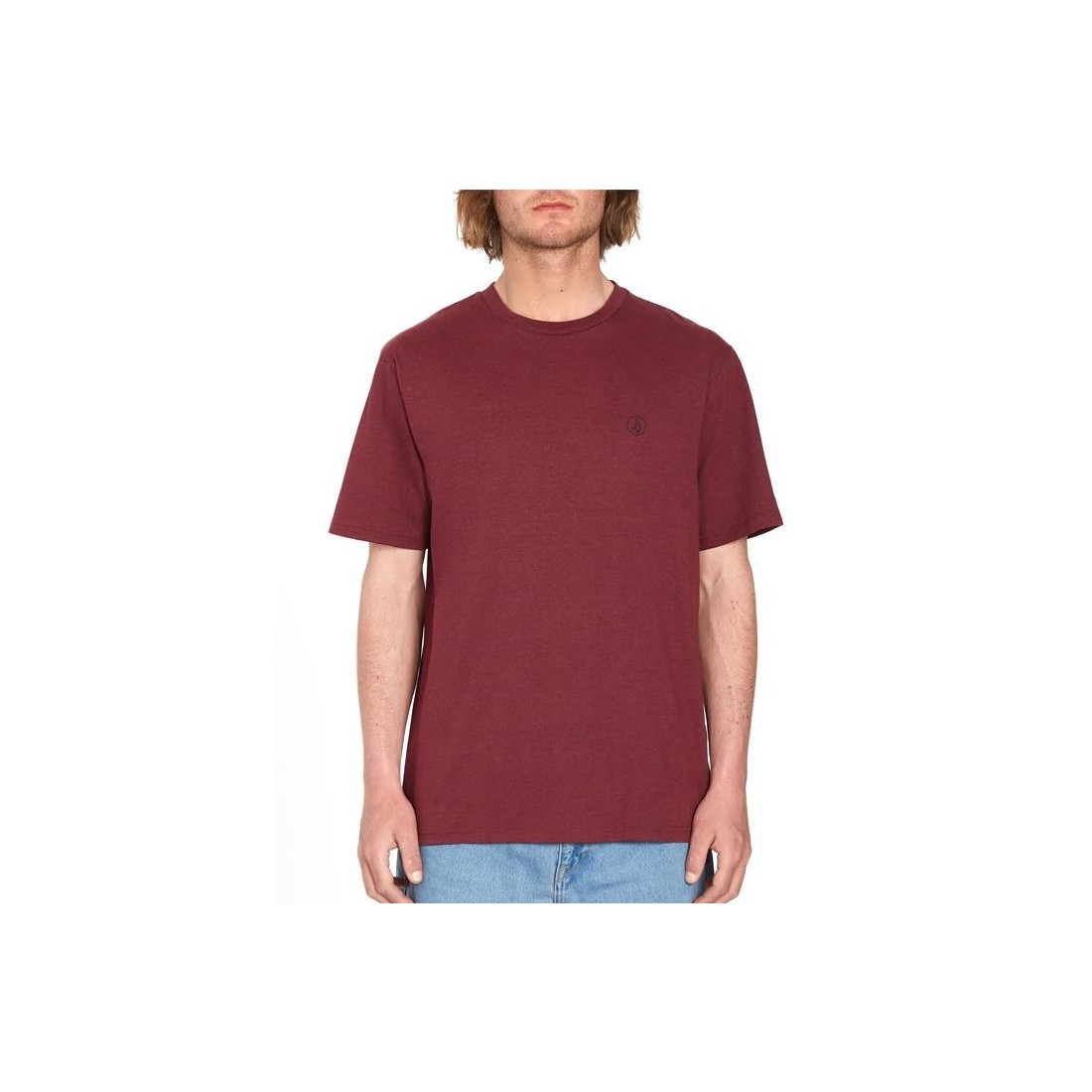 VOLCOM CIRCLE BLANKS HTH TEE GRANATE