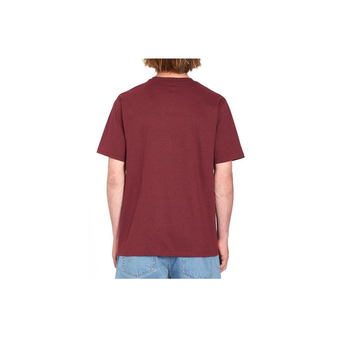 VOLCOM CIRCLE BLANKS HTH TEE GRANATE