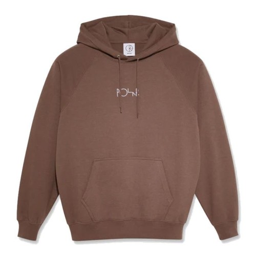POLAR DEFAULT HOODIE MARRON