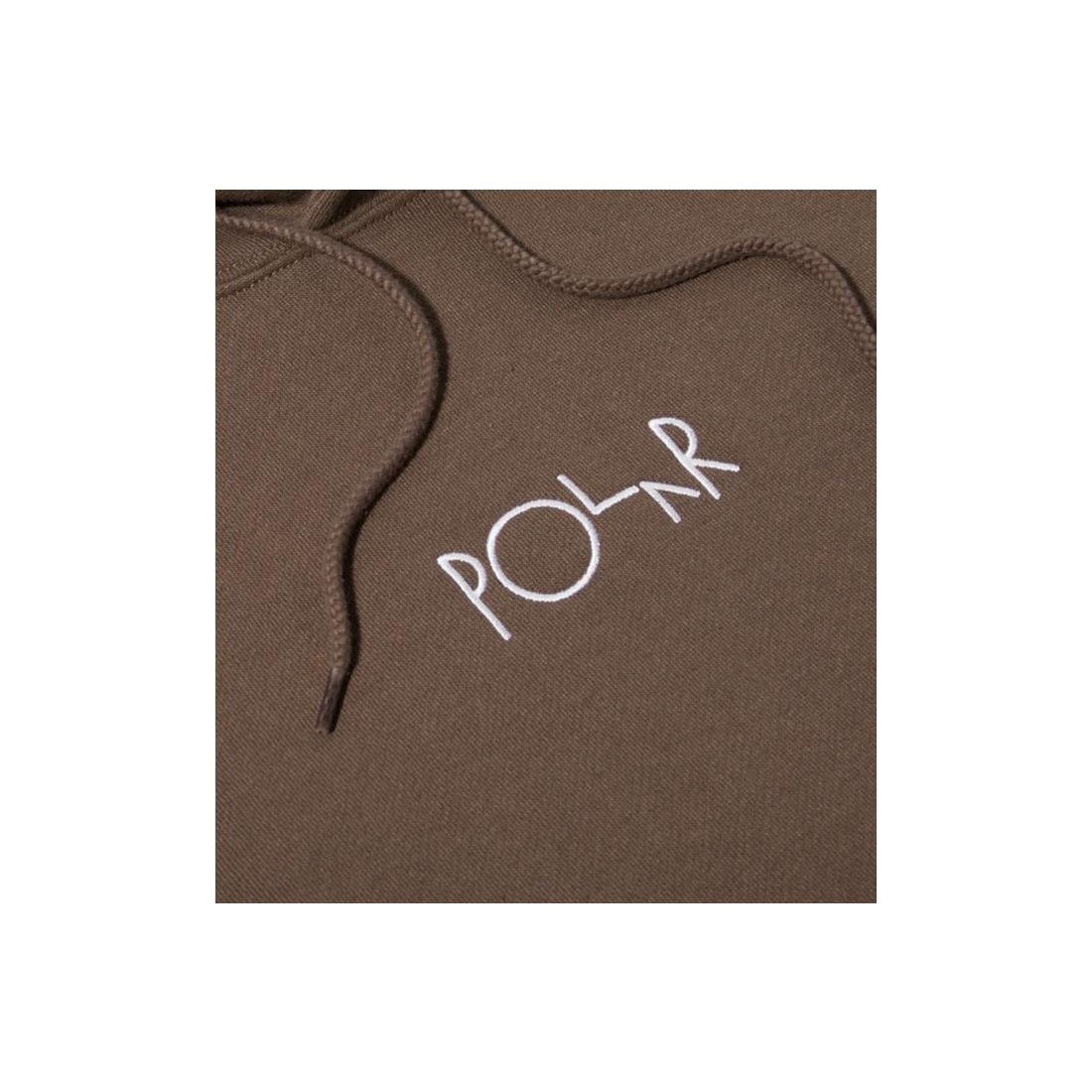 POLAR DEFAULT HOODIE MARRON
