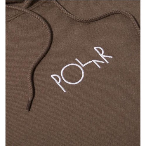 POLAR DEFAULT HOODIE MARRON