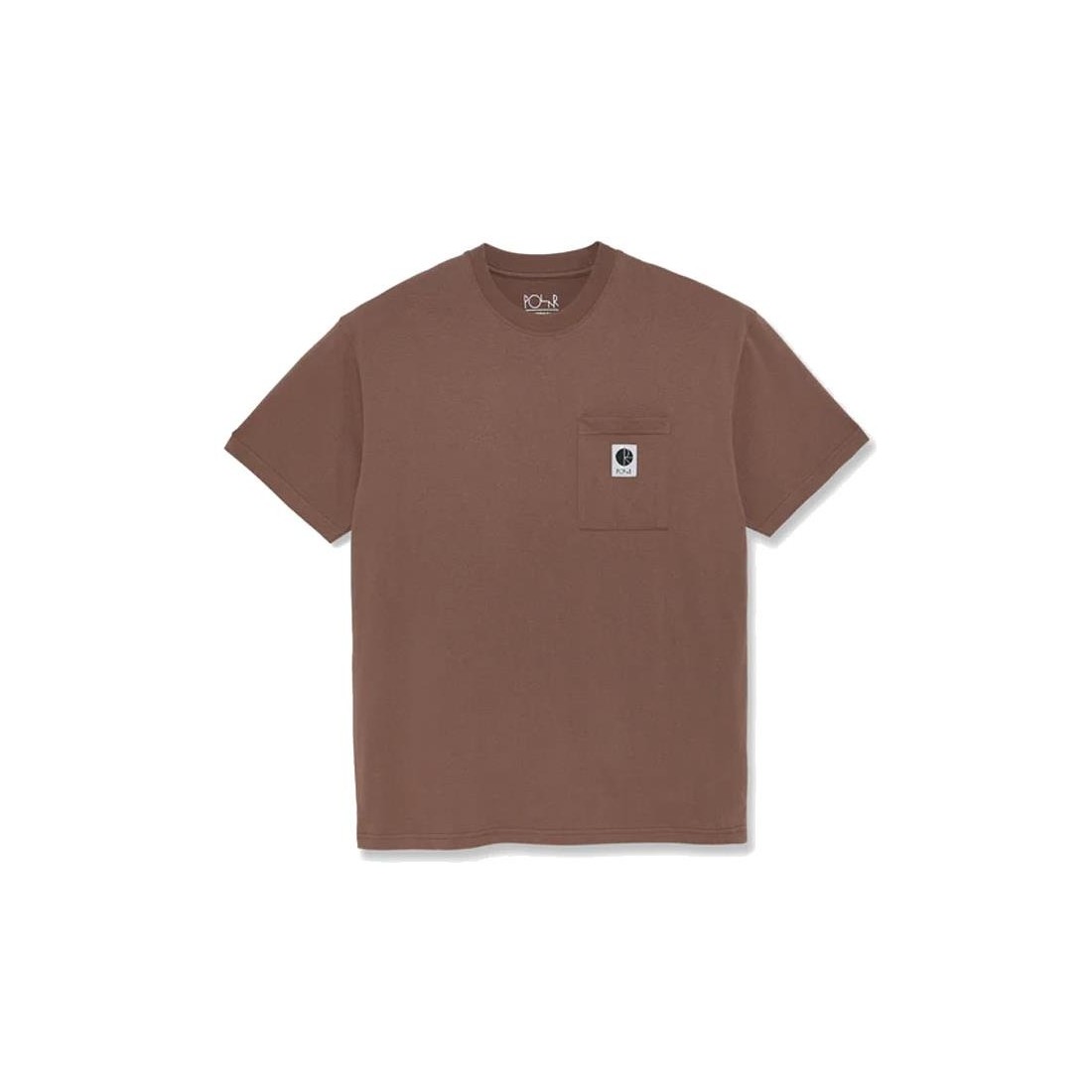 POLAR POCKET TEE MARRON