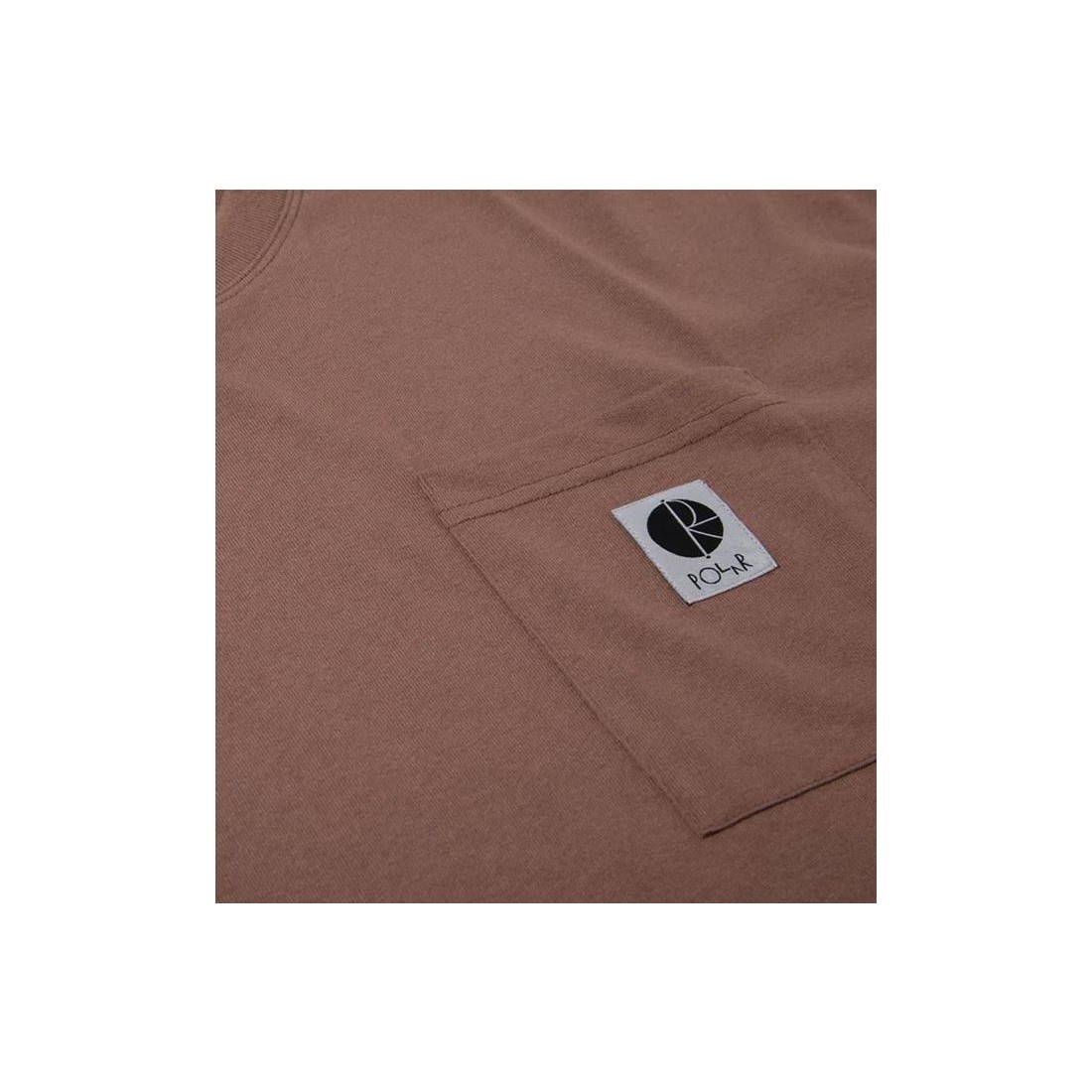 POLAR POCKET TEE MARRON