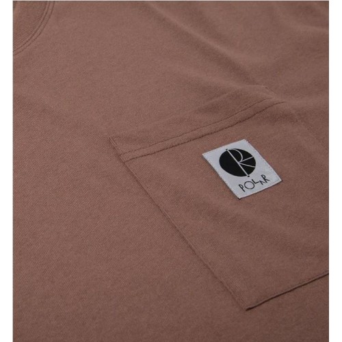 POLAR POCKET TEE MARRON