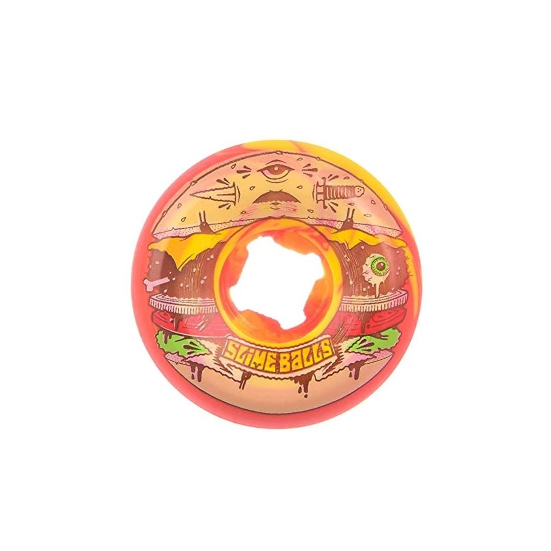 SLIME BALLS JEREMY FISH BURGER NARANJA