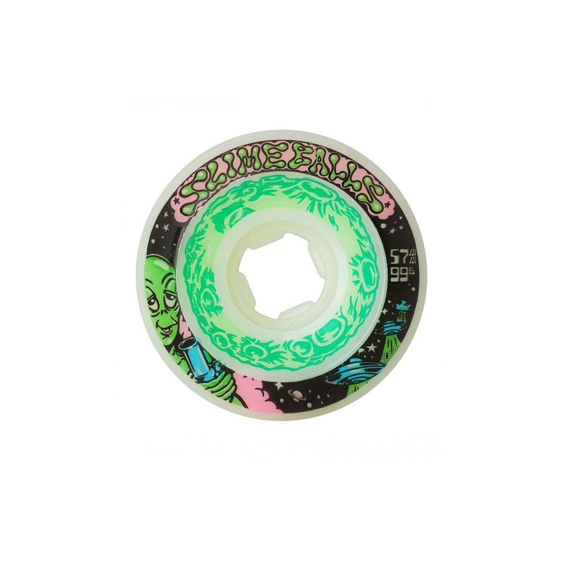 SLIME BALLS SAUCERS BLANCO