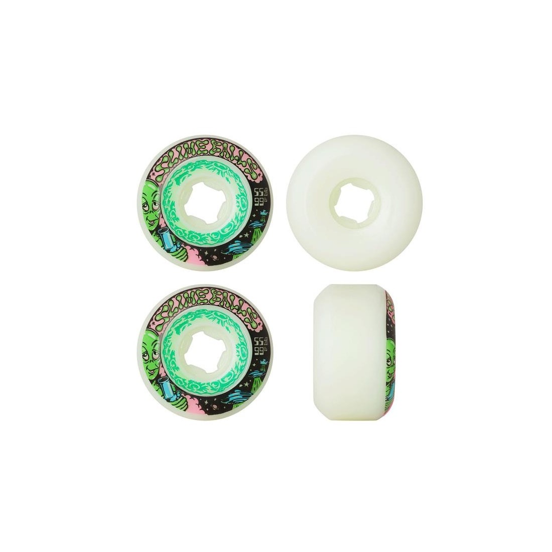 SLIME BALLS SAUCERS BLANCO