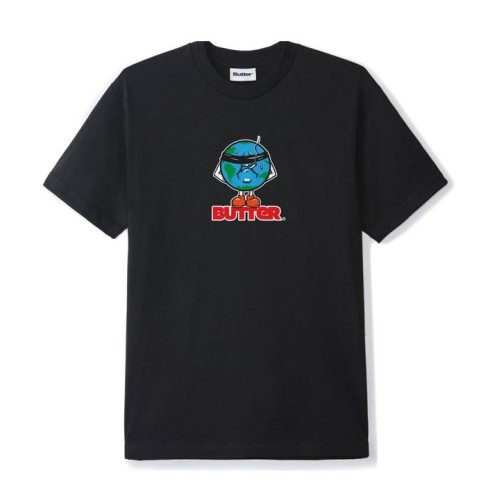BUTTER GOODS BLINDFOLD TEE NEGRO