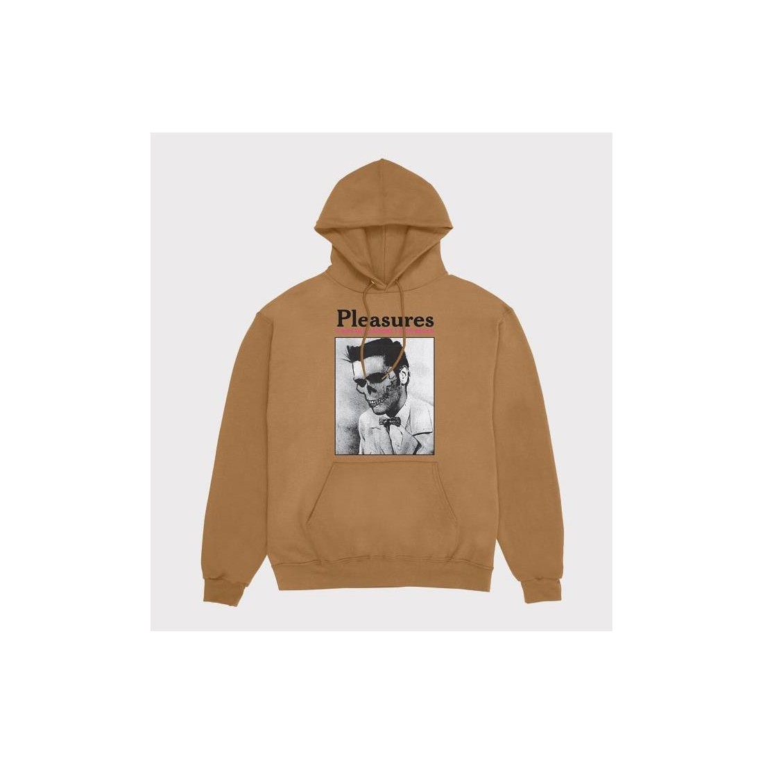 PLEASURES DEAD HOODIE MARRON