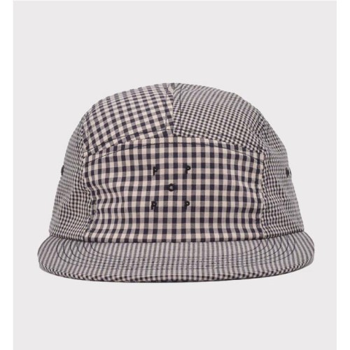 POP TRADING FIVE PANEL HAT BEIGE