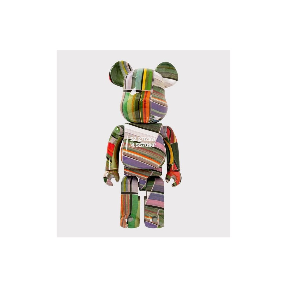 BEARBRICK GRANT LISSE 1000 MULTICOLOR