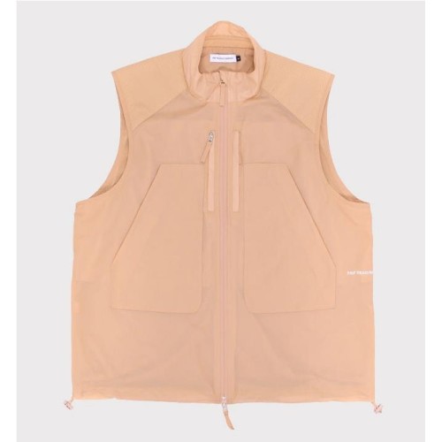 POP TRADING SAFARI VEST BEIGE