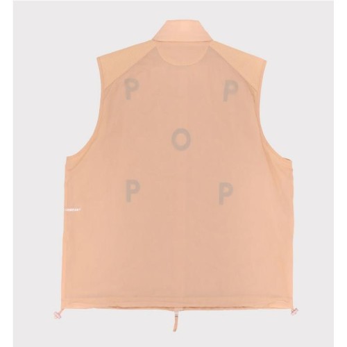 POP TRADING SAFARI VEST BEIGE