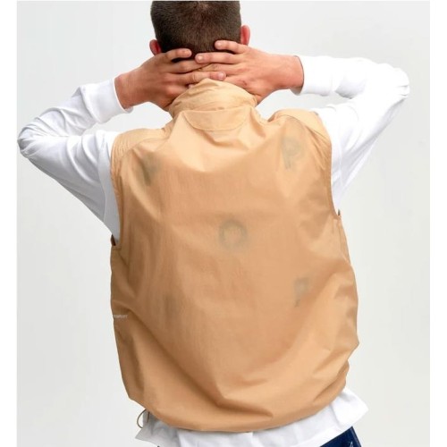 POP TRADING SAFARI VEST BEIGE