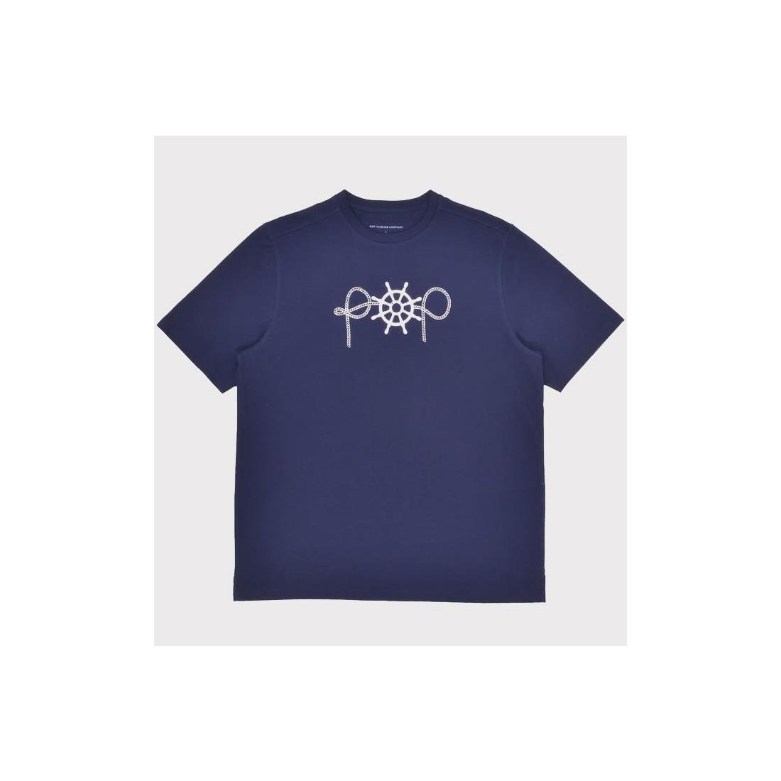 POP TRADING CAPTAIN TEE AZUL