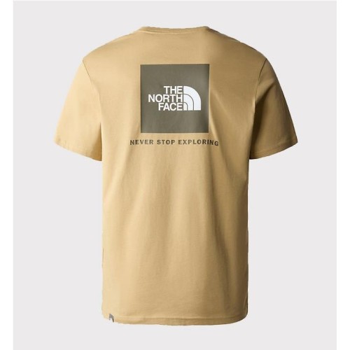 THE NORTH FACE RED BOX TEE KHAKI