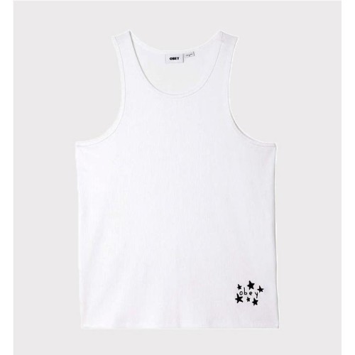 OBEY BUBBLE TANK BLANCO