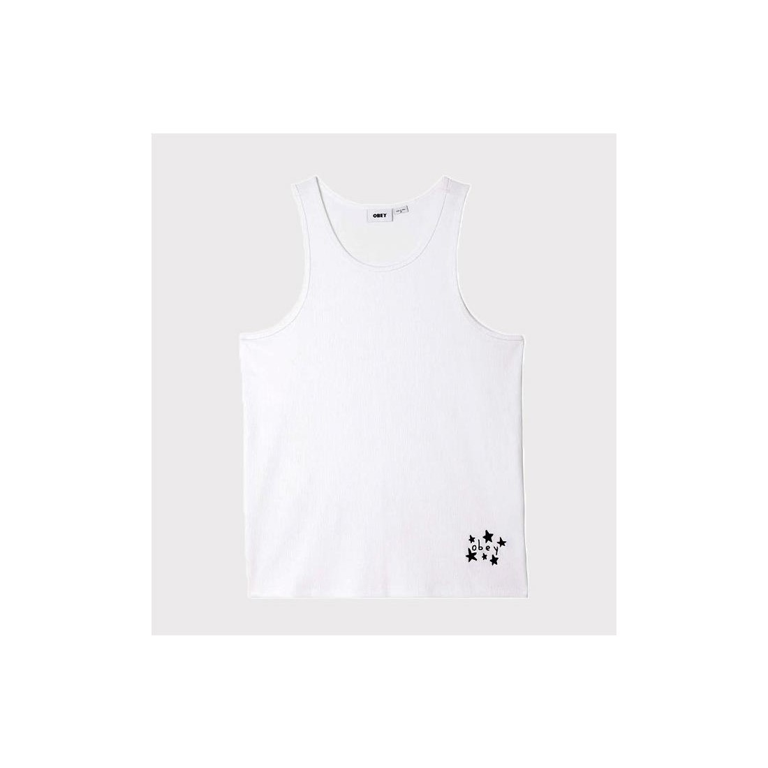 OBEY BUBBLE TANK BLANCO