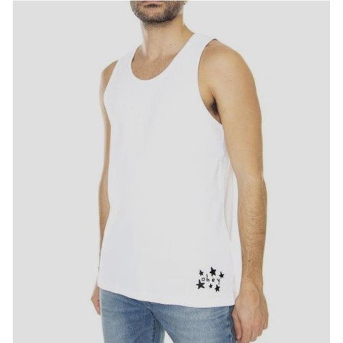 OBEY BUBBLE TANK BLANCO