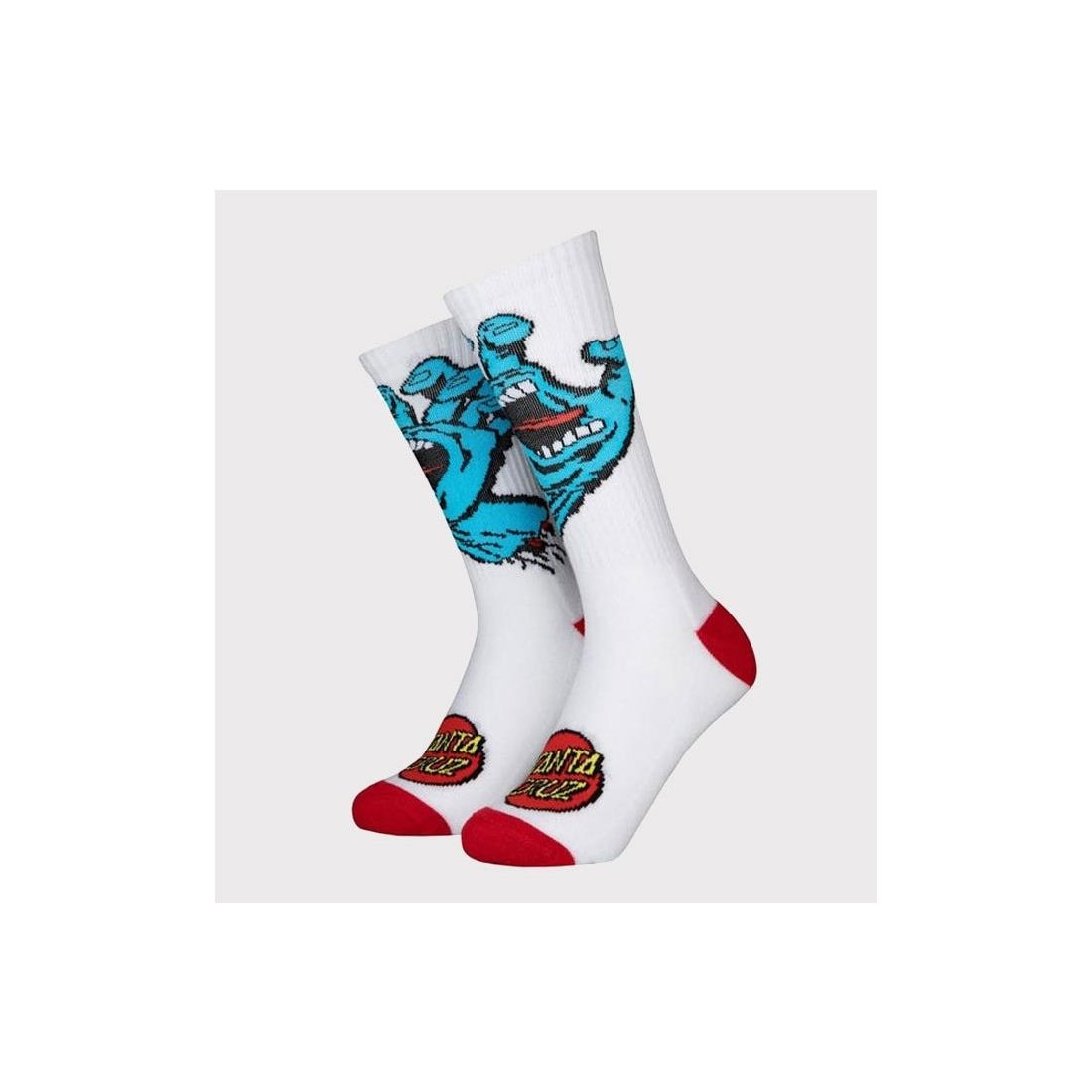 SANTA CRUZ YOUTH SCREAMING SCK BLANCO