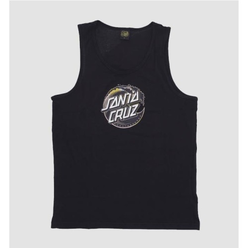 SANTA CRUZ HOLO WAVE DOT VEST NEGRO