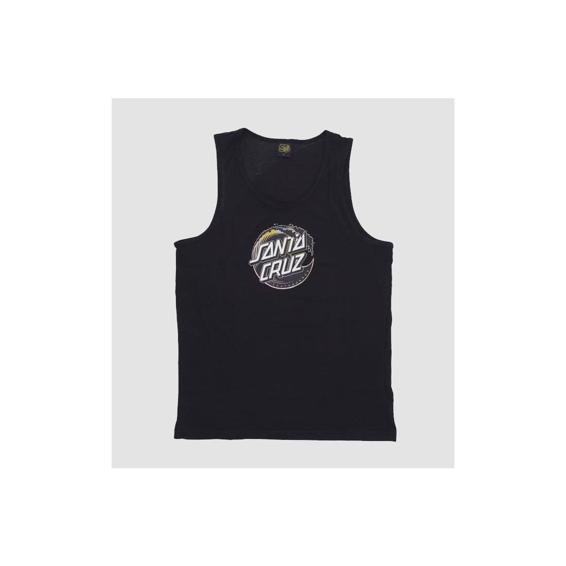 SANTA CRUZ HOLO WAVE DOT VEST NEGRO