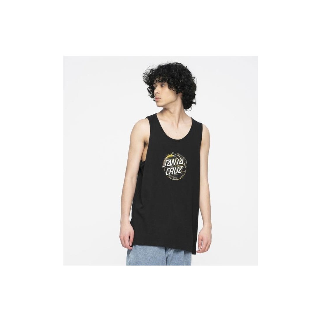 SANTA CRUZ HOLO WAVE DOT VEST NEGRO