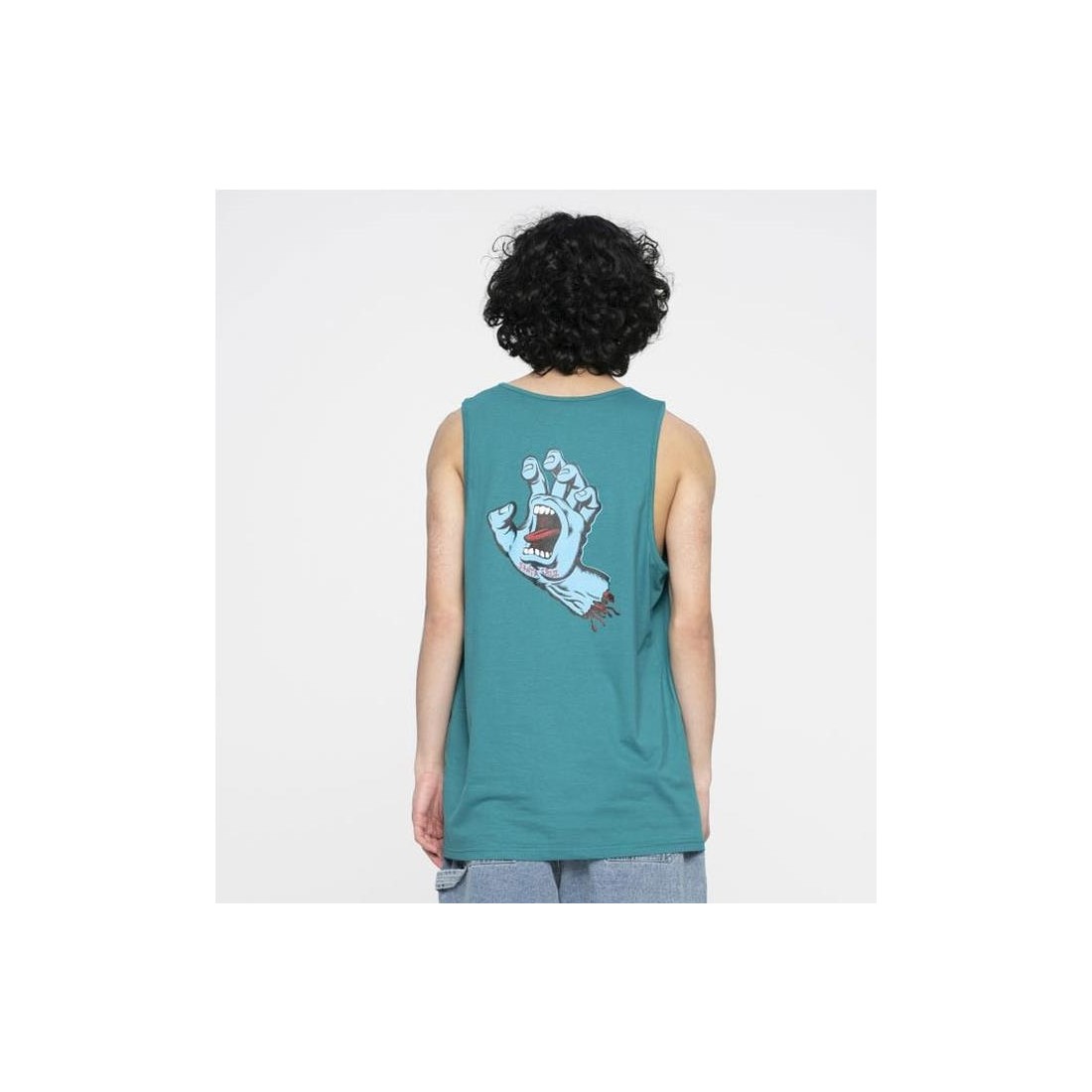 SANTA CRUZ SCREAMING HAND VEST VERDE