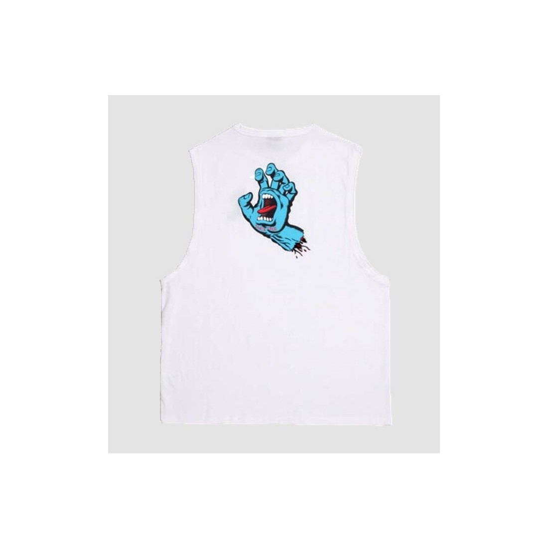 SANTA CRUZ SCREAMING HAND VEST BLANCO