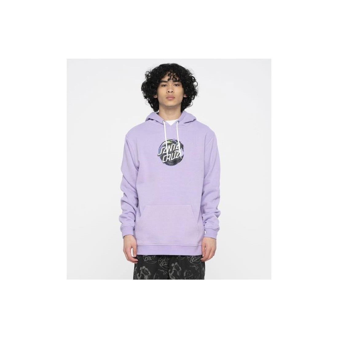 SANTA CRUZ HOLO WAVE DOT HOOD VIOLETA