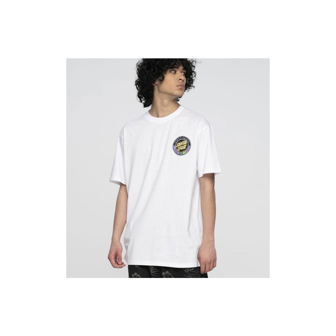 SANTA CRUZ 50TH TTE DOT TEE BLANCO