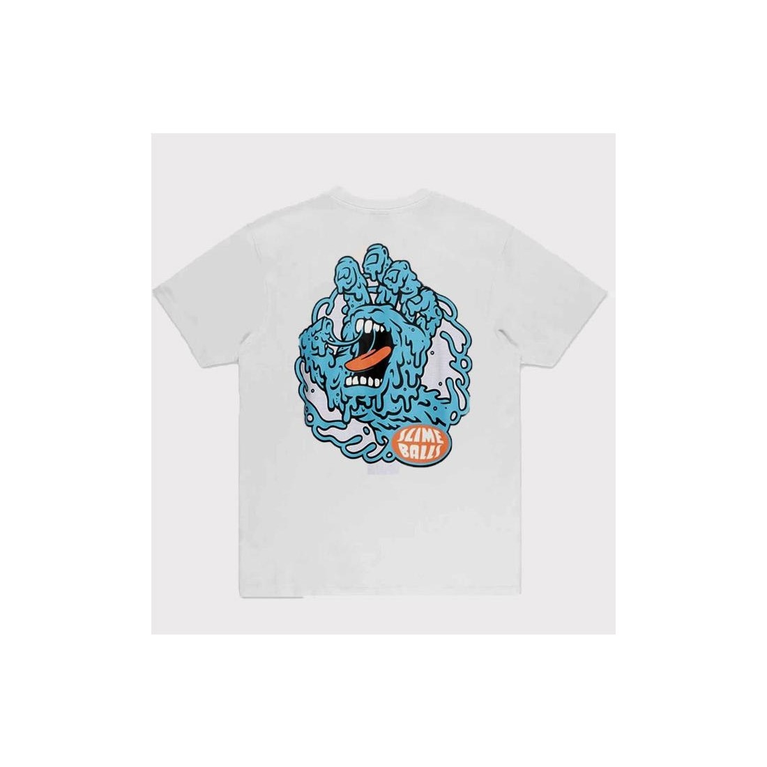 SANTA CRUZ SCREAMER TEE BLANCO