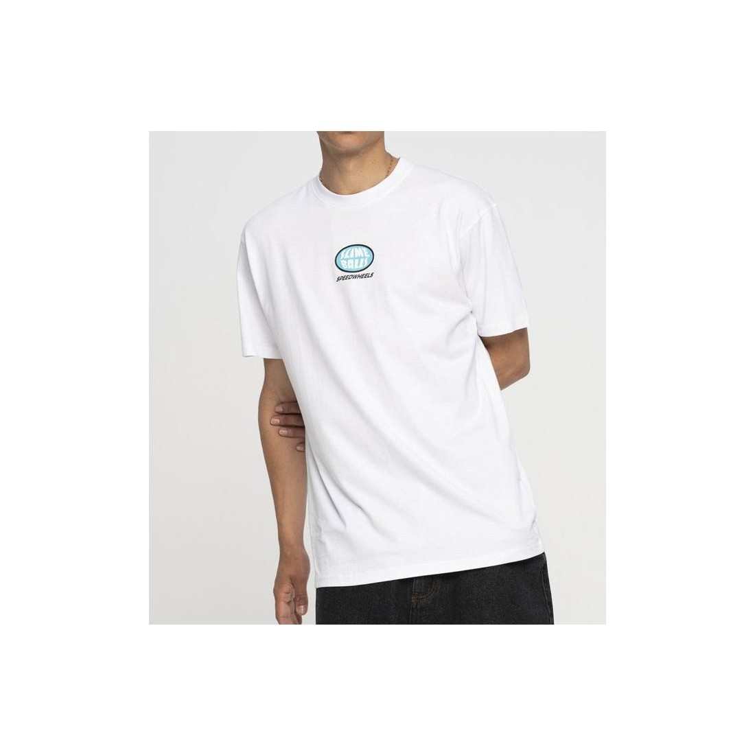SANTA CRUZ SCREAMER TEE BLANCO