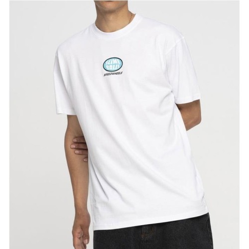 SANTA CRUZ SCREAMER TEE BLANCO