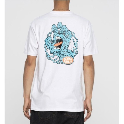 SANTA CRUZ SCREAMER TEE BLANCO