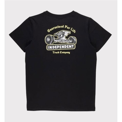INDEPENDENT GFL TRUCK CO TEE Y NEGRO