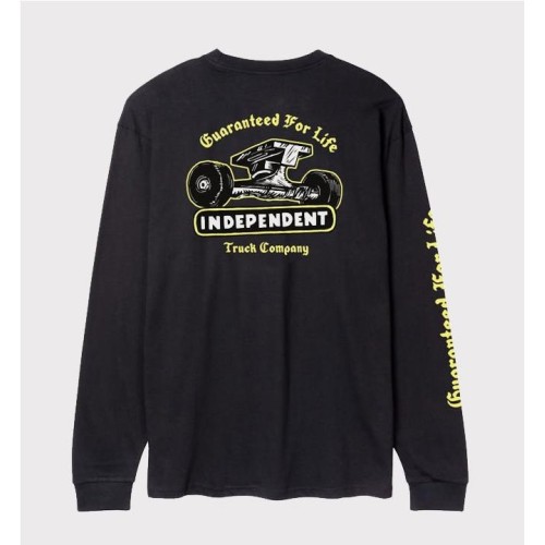 INDEPENDENT GFL TRUCK LS TEE NEGRO