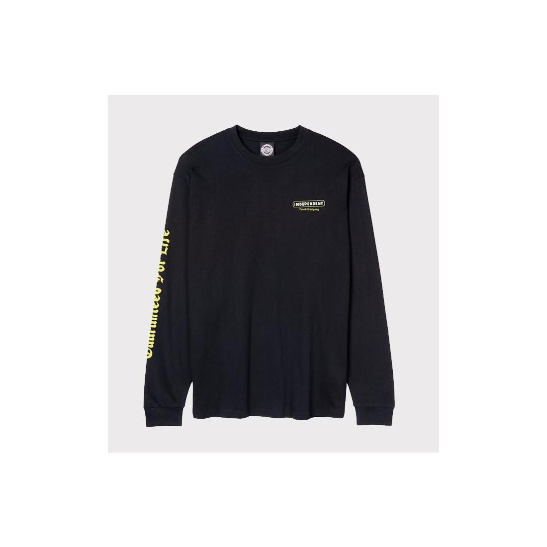 INDEPENDENT GFL TRUCK LS TEE NEGRO