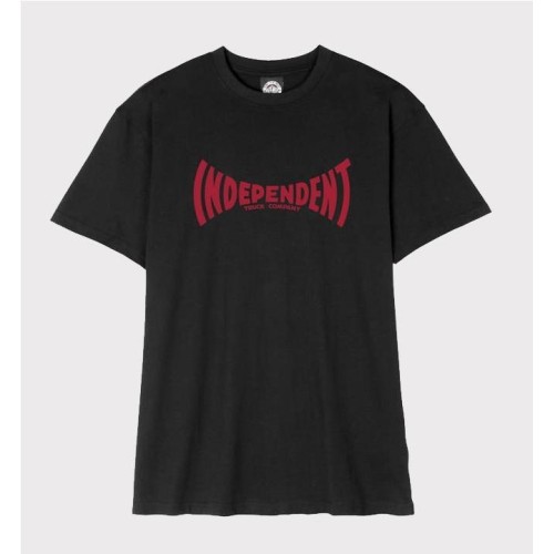 INDEPENDENT SPAN LOGO TEE NEGRO